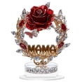 thumbnail image 2 of Fiudx Adorno de Rosa para El Día de La Madre, Elegante Diseño Floral, Perfecto para Decoración Navideña, Decoración Versátil para El Hogar Durante Todo El Año, Regalo Especial para Las Fiestas, Mater, 2 of 7