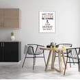 thumbnail image 2 of Stupell Industries Strong Coffee & Short Monday Funny Graphic Art White Framed Art Print Wall Art, Design by K. Kaufman, 2 of 8