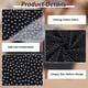 thumbnail image 4 of Tela de algodón para coser, 1,09 yardas, con estampado de estrellas, 61 pulgadas de ancho, tela de popelina tejida de algodón negra, por yarda, rectangular., 4 of 6