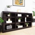 thumbnail image 4 of Pemberly Row Traditional 36" x 72" Wood Bookcase in Espresso, 4 of 7