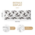 thumbnail image 3 of Body Pillow Cover - Black White Cute French Bulldog Soft Body Pillow Cover with Zipper, Comfort Body Pillow Pillowcase, Body Pillow Case Cover 20 x 54, 3 of 7