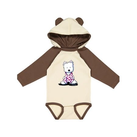 

Inktastic Valentine PJs Westie Gift Baby Boy or Baby Girl Long Sleeve Bodysuit
