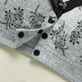 thumbnail image 3 of Daisy Bra for Seniors, Front Snap Closure Bras, Front Snaps Daisy Bras for Older Women, 3 of 5