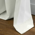 thumbnail image 5 of TWOPAGES 52 W X 102 L Inch Curtain Blackout Pinch Pleat Sun Blocking Drape for Bedroom, 1 Panel, Ivory White, 5 of 5