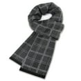thumbnail image 1 of Bufanda con flecos a cuadros Bufanda larga de algodón suave para hombre, 1 of 5