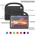 thumbnail image 2 of SaniMore for iPad 10th Generation 10.9" 2022 Kids Case, EVA Lightweight Case with Handle & Foldable Kickstand Shockproof Protective Case for iPad 10th Gen Girls Boys, Black, 2 of 9