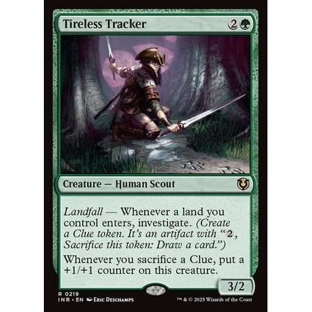 MtG Innistrad Remastered Rare Tireless Tracker #219