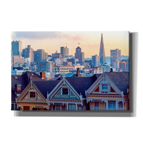 Epic Graffiti 'Beautiful Time' by Ann Gordon, Giclee Canvas Wall Art, 18"x12"