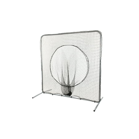 CHAMPRO Baseball/Softball Training Sock Screen and Ball Collection Net, 7'x7'