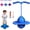 Blue, variant on Balance Jumping Ball, Pogo Jumper with Handle and Ball Pump, Indoor & Outdoor Fun, Perfect for Balance, Coordination, And Fitness