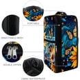thumbnail image 4 of Starry Sky Sunflower Butterfly Polyester Shoe Box Organizer, 23x31cm/9x12in - Convenient Storage Solution for Your Shoes, 4 of 7