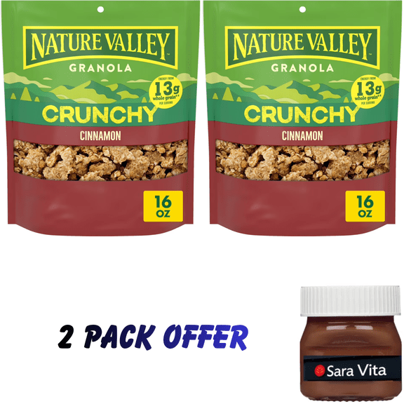 Nature Valley Crunchy Cinnamon Granola Pouch, 16 oz