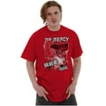 thumbnail image 3 of Kanji Street Fighter No Mercy Ryu Men's Big & Tall Crewneck Graphic Tee Brisco Brands 2X, 3 of 5