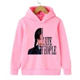 thumbnail image 2 of Sudadera con capucha para niños de los años 90, sudaderas Wednesday Adams, odio a la gente, ropa de dibujos animados, niños, niñas, niños, nunca dejes de ir a la universidad, 2 of 5