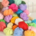 thumbnail image 7 of 10g Wool Fibre for Needle Felting Wet Felting Handmade DIY Crafts Materials 37#, 7 of 7