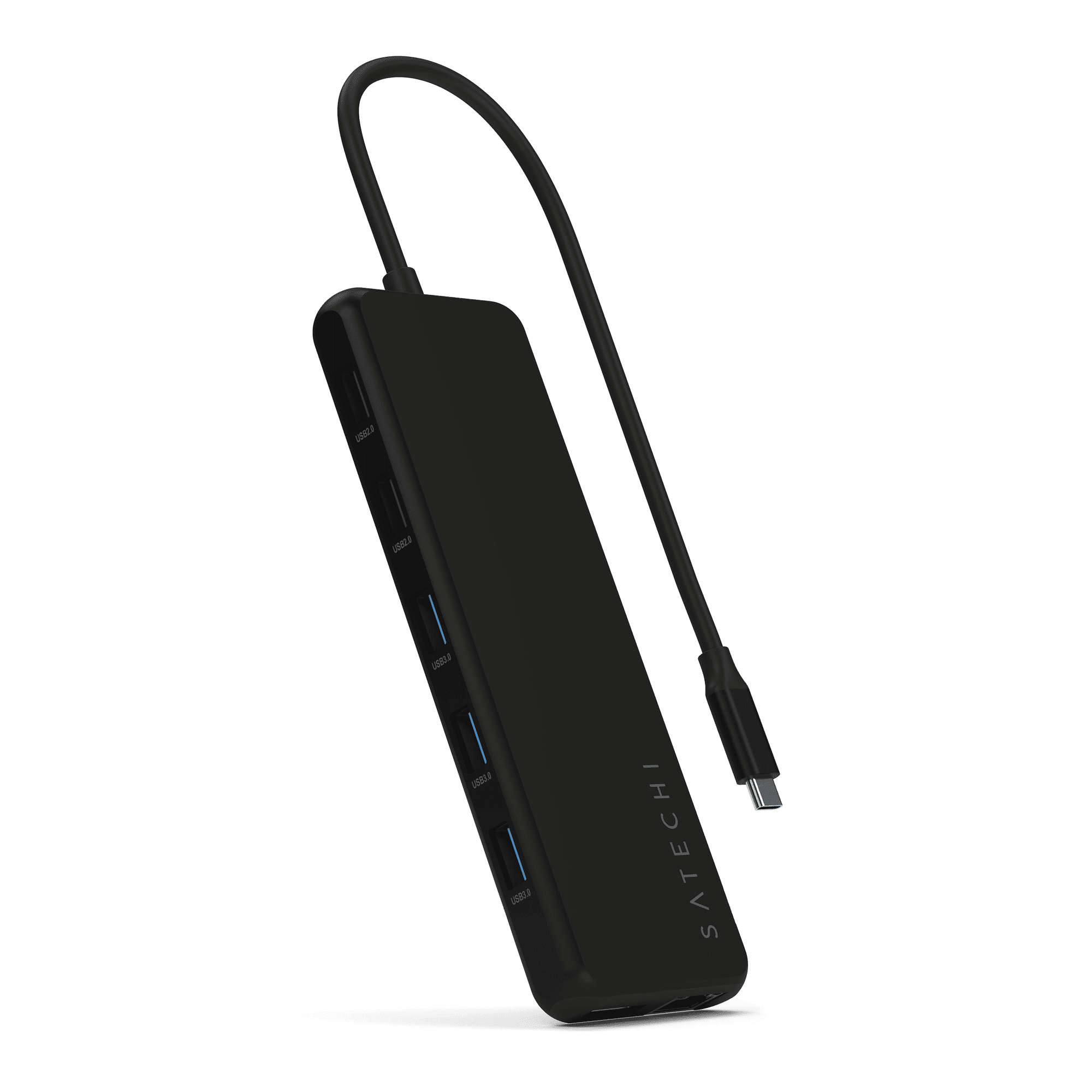 Satechi 13-in-1 Usb-C Triple Display Adapter Black