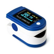 Finger Pulse Oximeter Integrated with SpO2 probe & processing display module (1 Pack)