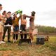 thumbnail image 4 of FOMIYES Soporte Plegable De Inoxidable Para Caja De Camping Con Aislamiento Antihumedad, 4 of 8