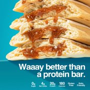 Legendary Cinnamon 20g Protein Pastry 10 pack, Low Carb Snack Pack to Go, Gluten free and <1g Sugar