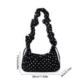 thumbnail image 5 of Women Bag Korean Styles Shoulder Bag Simple Crossbody Bag Cloud Bag Commuting Bag Polkas Dot Pleated Messengers Bag, 5 of 20