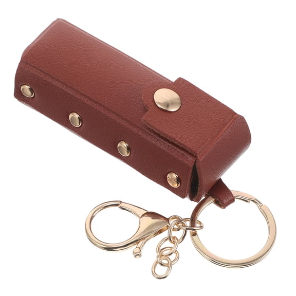 HEATSHAKING Keychain Lipstick Holder 1Pack in Classic Style for Travel and Purse Use