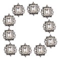 thumbnail image 1 of 2x 10 Piezas Gloria Bontones Embellecedores Flatback Adorno de Rhinestone DIY Artesanía Manualidad, 1 of 9