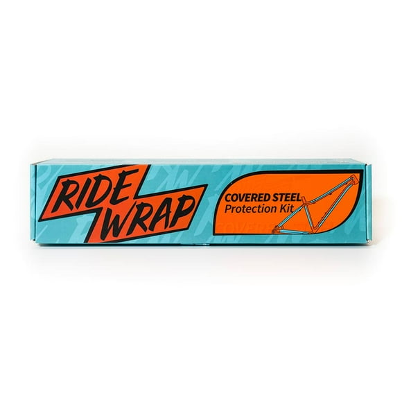RideWrap, Covered Steel MTB, Protective Wrap, Gloss Clear