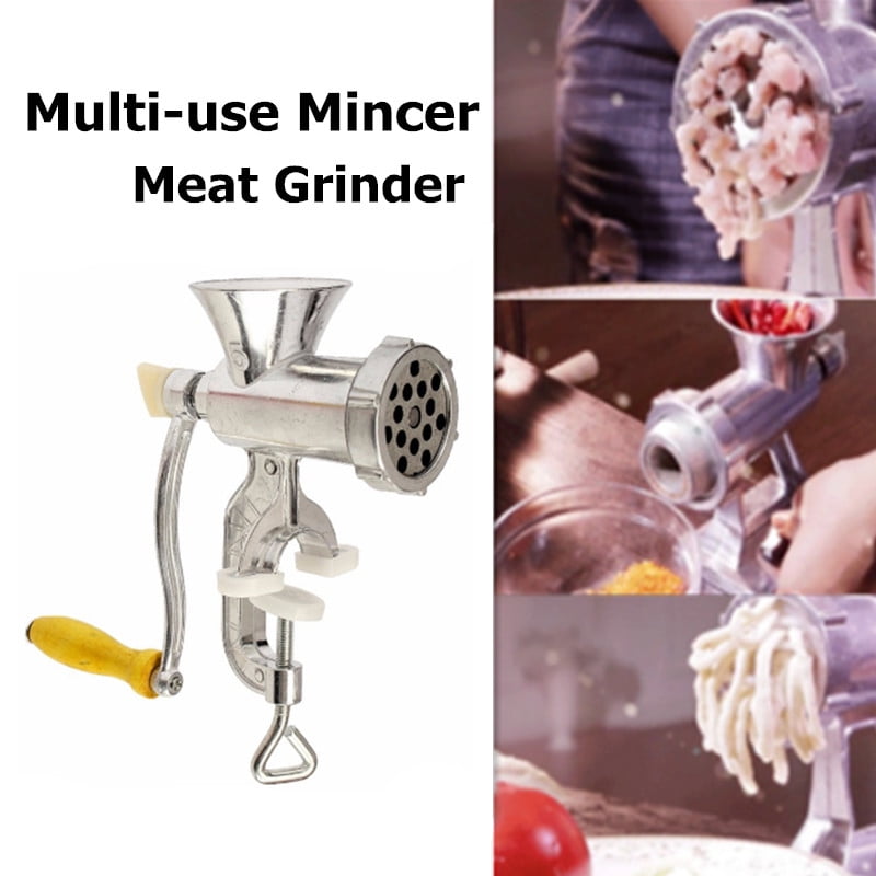 Hand Crank Manual Meat Grinder Mincer Stuffer Sausage Filler Maker