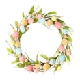 thumbnail image 2 of Corona de huevos de Pascua, guirnalda de puerta de Pascua, guirnaldas colgantes, corona de puerta de Pascua, corona de primavera de Pascua para patio,, 2 of 10