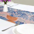 thumbnail image 4 of Yayeee Table Runner 70 inches Long Home Kitchen Dinning Party Decoration, Pink Leaves, 4 of 7