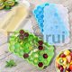 thumbnail image 2 of For 2pcs Ice Cube Trays With Lids Cubes Hexagon Silicone Ice Cube Mould Silica Gel Flexible Ice Cube, 2 of 5