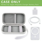 Protective Case for Apple MagSafe Battery Pack, for MagSafe Magnetic Power Bank, White- Case Only