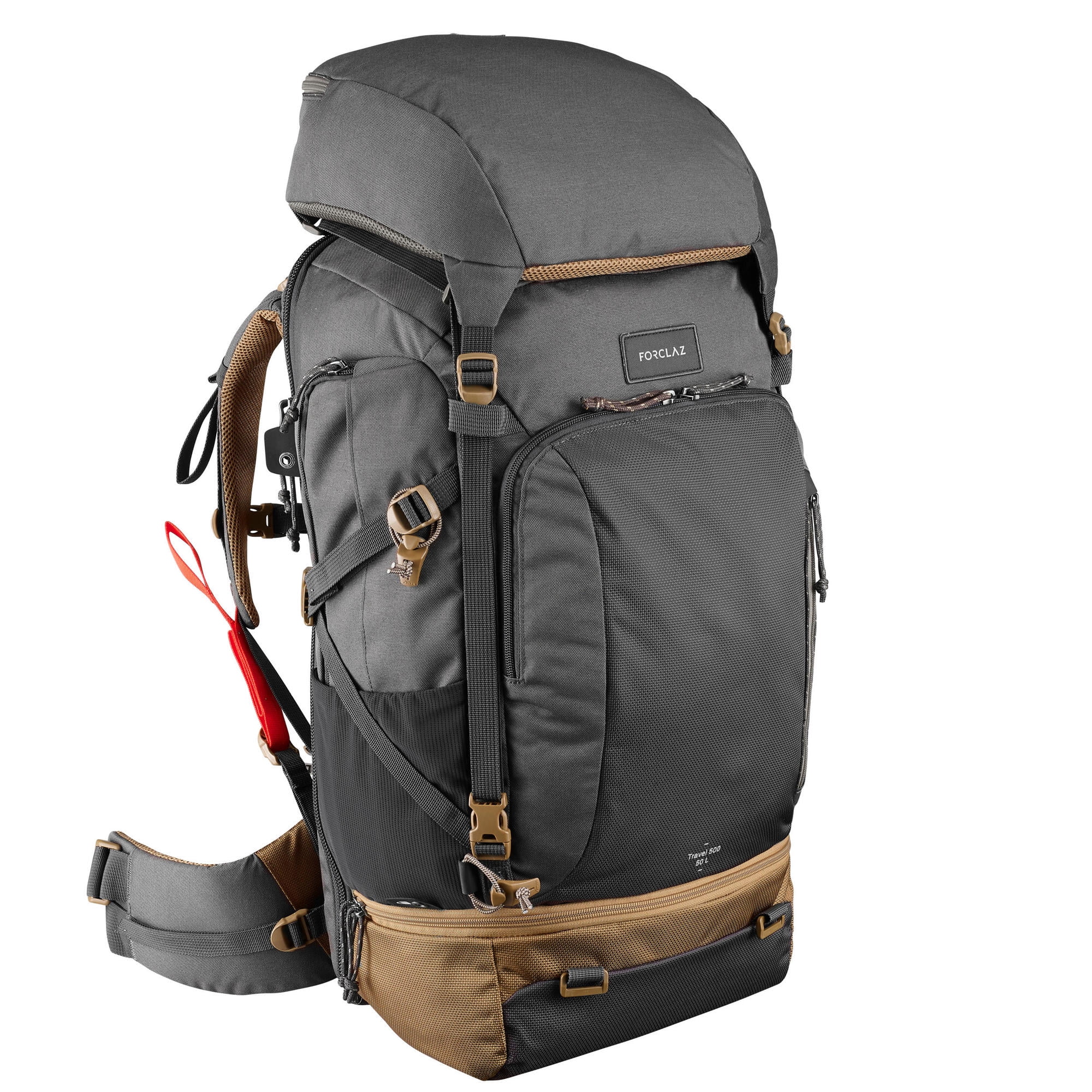 Bedelen stel je voor Zuivelproducten Decathlon Travel 500, 50 L Hiking Backpack, Men's - Walmart.com