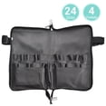 thumbnail image 3 of Byootique 2in1 Foldable Brush Holder Waist Bag Cosmetic Makeup Belt Organizer PVC Storage Bag, 3 of 11