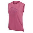 thumbnail image 2 of Women's Fanatics Pink Kansas City Chiefs Studio Embrace Tank Top, 2 of 3