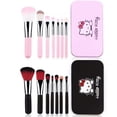 thumbnail image 2 of Hello Kitty-Juego de brochas de maquillaje con caja, herramienta de belleza, Linda moda, colorete, cejas, labios, sombra de ojos, regalo de maquillaje Facial para mujeres y niñas, 2 of 4