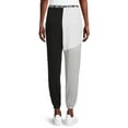 thumbnail image 3 of No Boundaries Juniors’ Colorblocked Jogger Pants, 3 of 5