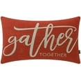 thumbnail image 1 of TRENDIN Gather Pillow Cover 12x20 inch Wood Look Oblong Throw Pillowcase Home Chair Office Autumn Decorations Linen Cushion Cover for Sofa Couch Office PL714TR, 1 of 7