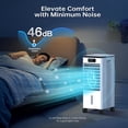 thumbnail image 3 of Ventilador de refrigeración de aire acondicionado portátil, 3 of 5