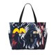 thumbnail image 1 of Easygdp Bulldog with Forest Flag Bolsa de Viaje de Playa de Gran Capacidad, Bolsa Tote Perfecta para la Playa, Escapadas de Fin de Semana y Viajes, 1 of 7