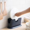 thumbnail image 2 of facefd Pot Lid Rack Wall Hanging Vertical Rack Board Storage Rack Shelf for Home Kitchen No.2, 2 of 4