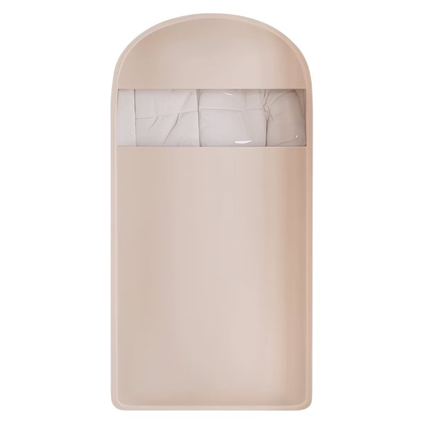 Cubierta Polvo Bolsas Armario Bolso Prenda Transparente (beige L)