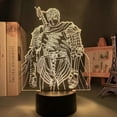 thumbnail image 2 of SCSYV Anime Berserk Guts Anime 3D Illusion Night Lamp Home Room Decor Acrylic LED Light Xmas Gift Lamps(16 Colors with Remote) Multicolor One Size, 2 of 5