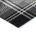 thumbnail image 4 of Addison Rugs Chantille Indoor/Outdoor Transitional Plaid Black Washable Rectangle Rug, 3' x 5', 4 of 6