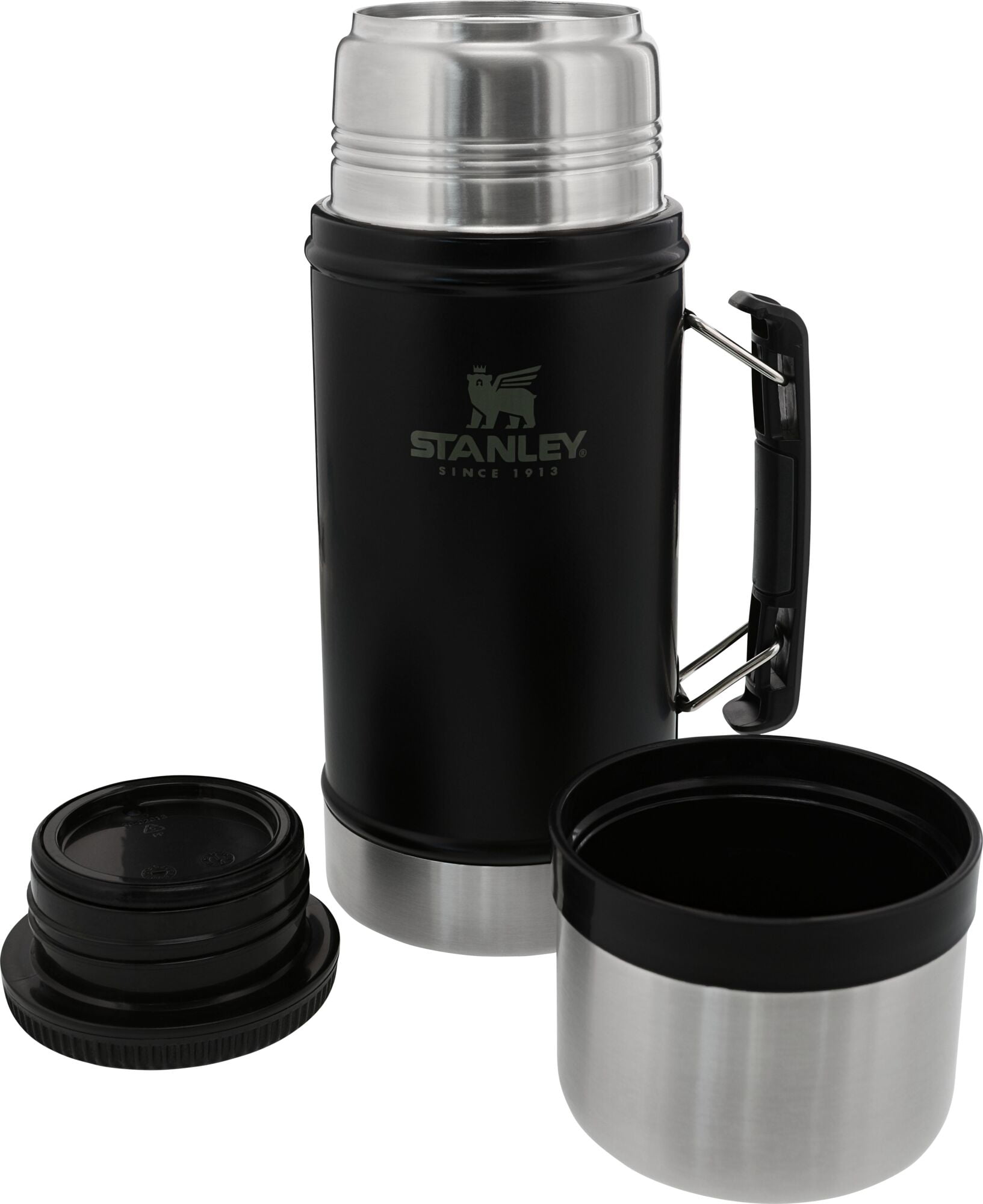 Stanley The Legendary Classic Thermos Lunch box + Spork 400 ml - Matte  Black