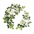 thumbnail image 1 of 2x Conjunto de flores de arco de boda Flor artificial para ventana, 1 of 10