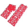 thumbnail image 5 of WEUVEB Red Felt Wedding Garland for Festive Party Decoration, Door and Wall Hanging Decor, 5 of 8