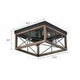 thumbnail image 4 of Max 40W Glass Pendant Light Kitchen Island Lamp Farmhouse Chandelier Ceiling Fixture, 4 of 11