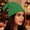 Green, variant on Unisex Soft Fleece Christmas Elf Hat, Comfortable Holiday Party Headwear, Festive Costume Accessory for Men and Women