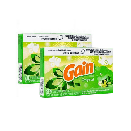 Gain Original (2 Pack) 30 sheets